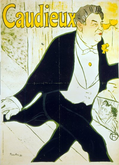 Caudieux, 1893 by Henri de Toulouse Lautrec